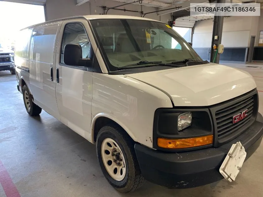 1GTS8AF49C1186346 2012 GMC Savana 1500 Work Van