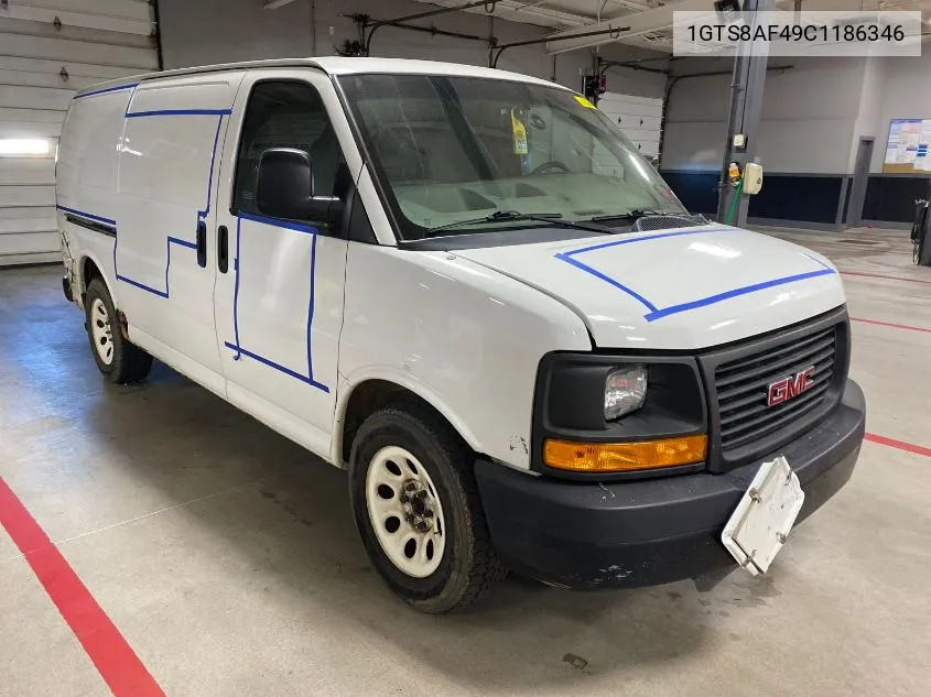 1GTS8AF49C1186346 2012 GMC Savana 1500 Work Van