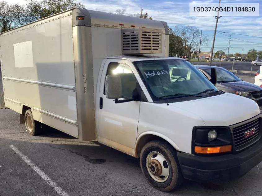 2013 GMC Savana Cutaway G3500 VIN: 1GD374CG4D1184850 Lot: 40820437