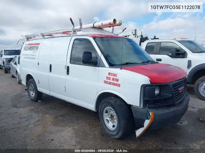 2014 GMC Savana 2500 Work Van VIN: 1GTW7FCG5E1122078 Lot: 40264864