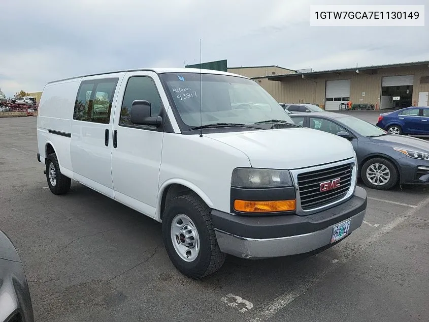 2014 GMC Savana G2500 VIN: 1GTW7GCA7E1130149 Lot: 40640245