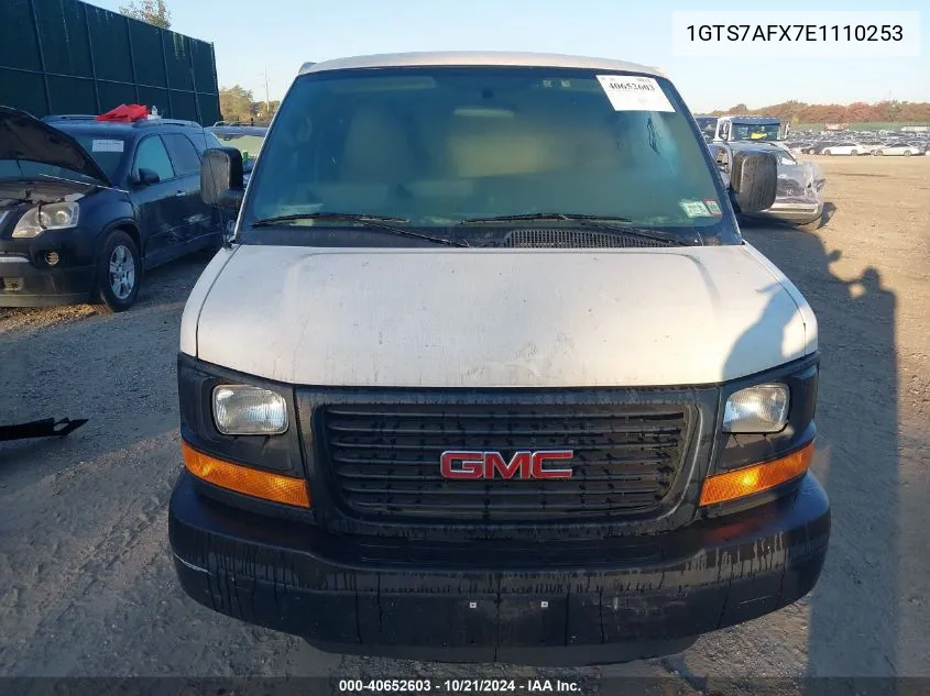 1GTS7AFX7E1110253 2014 GMC Savana G1500