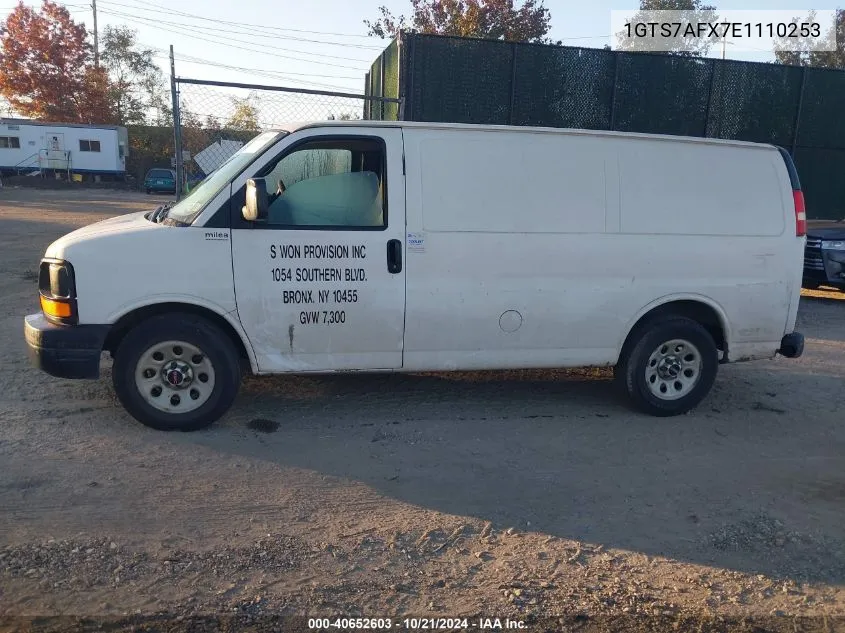 1GTS7AFX7E1110253 2014 GMC Savana G1500