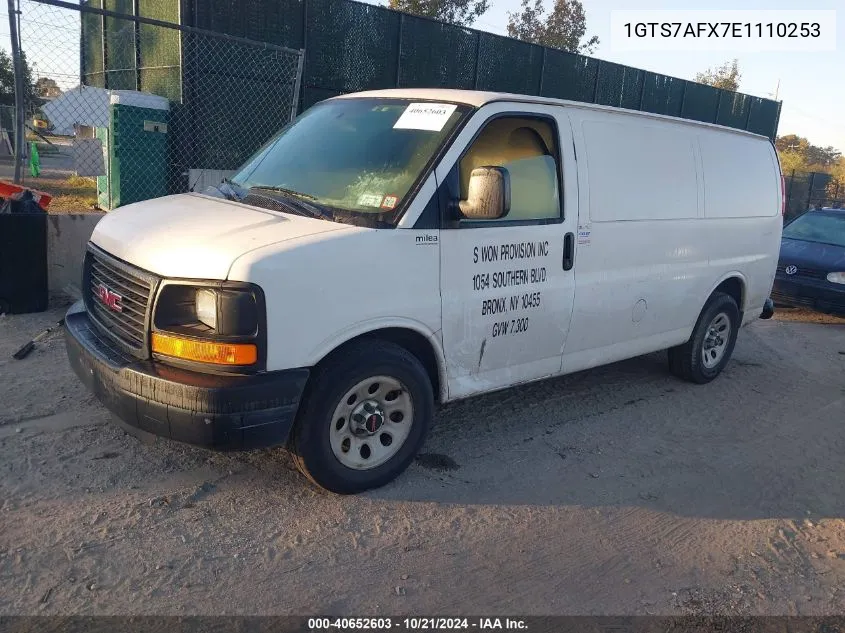 1GTS7AFX7E1110253 2014 GMC Savana G1500