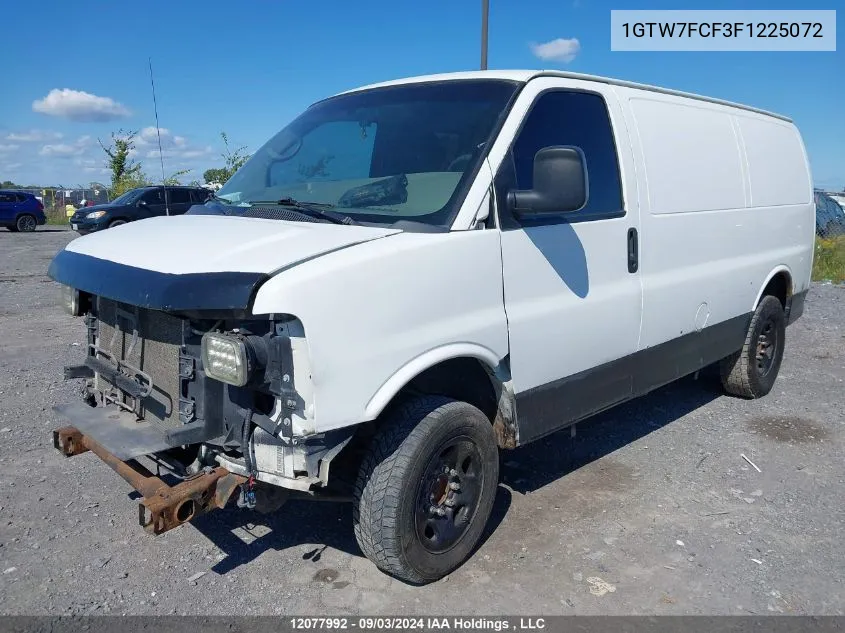 1GTW7FCF3F1225072 2015 GMC Savana