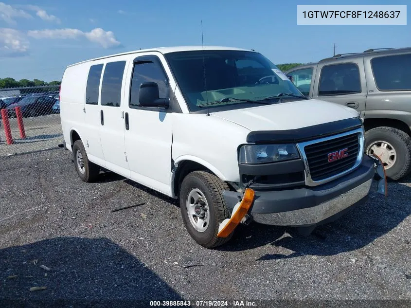 2015 GMC Savana 2500 Work Van VIN: 1GTW7FCF8F1248637 Lot: 39885843