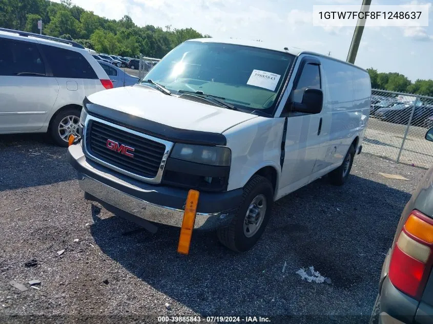 2015 GMC Savana 2500 Work Van VIN: 1GTW7FCF8F1248637 Lot: 39885843