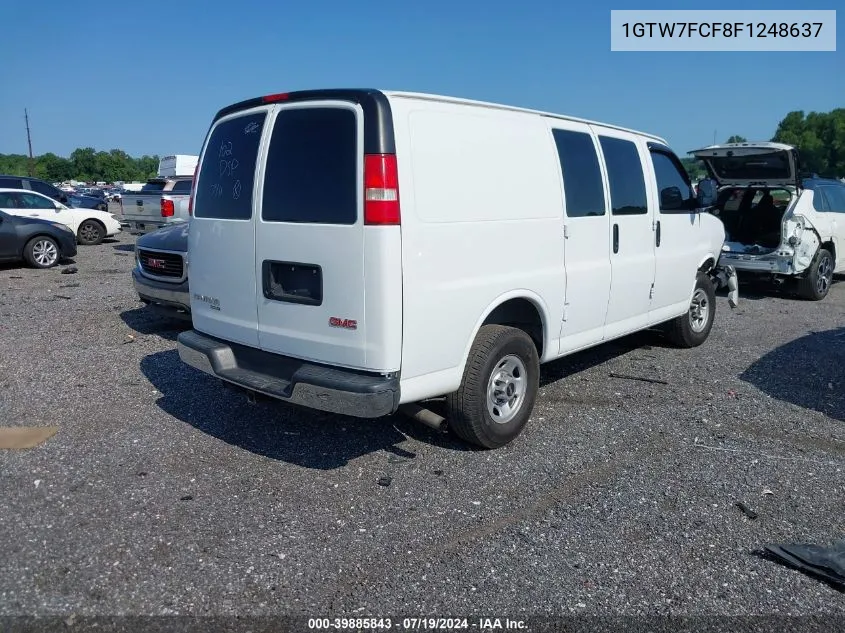 1GTW7FCF8F1248637 2015 GMC Savana 2500 Work Van