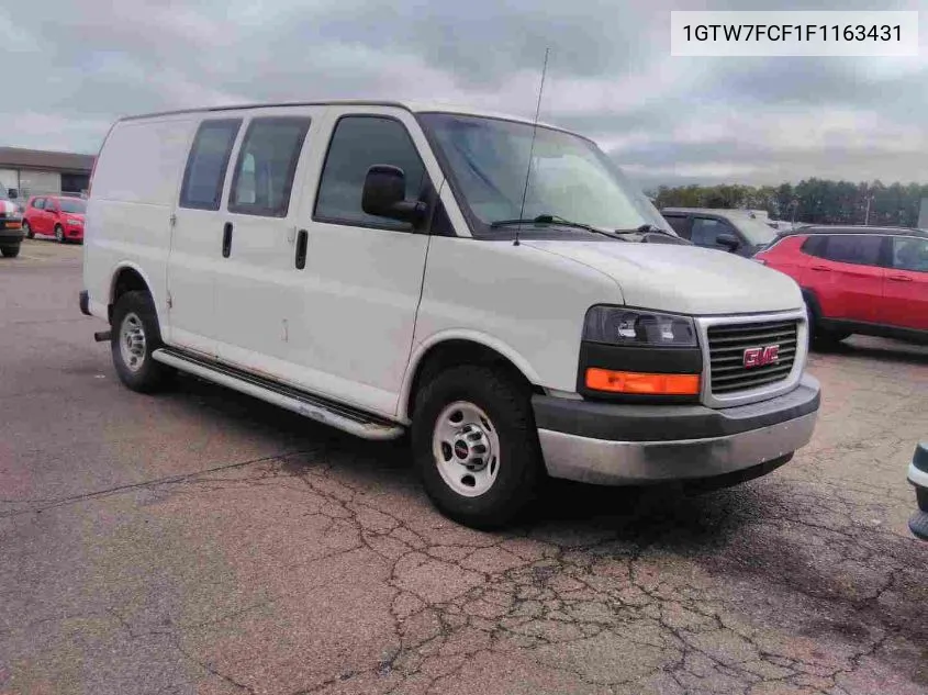 2015 GMC Savana G2500 VIN: 1GTW7FCF1F1163431 Lot: 40649357