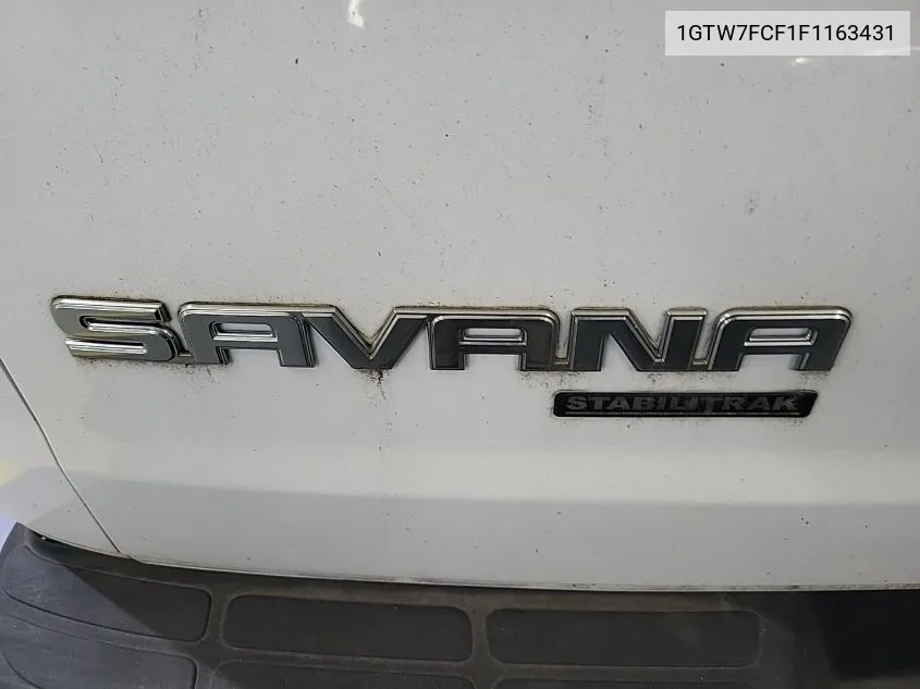 1GTW7FCF1F1163431 2015 GMC Savana G2500