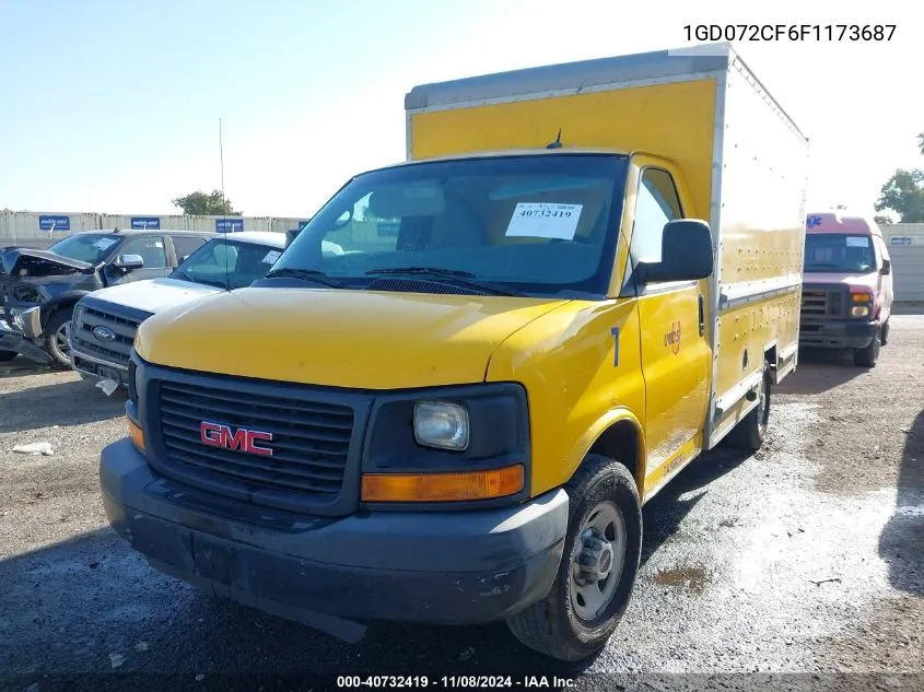 2015 GMC Savana Cutaway 3500 VIN: 1GD072CF6F1173687 Lot: 40732419