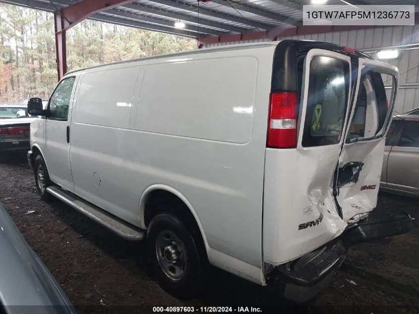 2021 GMC Savana Cargo Rwd 2500 Regular Wheelbase Work Van VIN: 1GTW7AFP5M1236773 Lot: 40897603