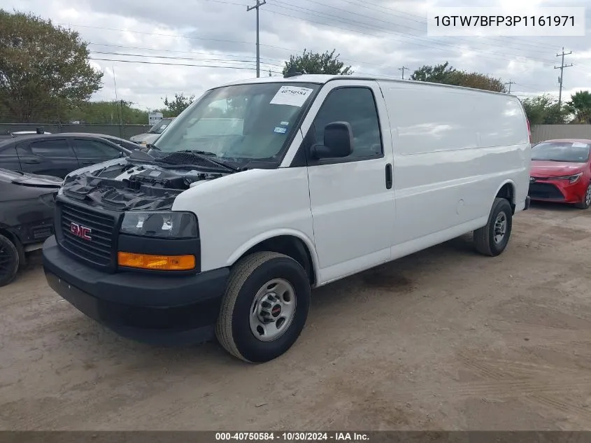 1GTW7BFP3P1161971 2023 GMC Savana Cargo Rwd 2500 Extended Wheelbase Work Van