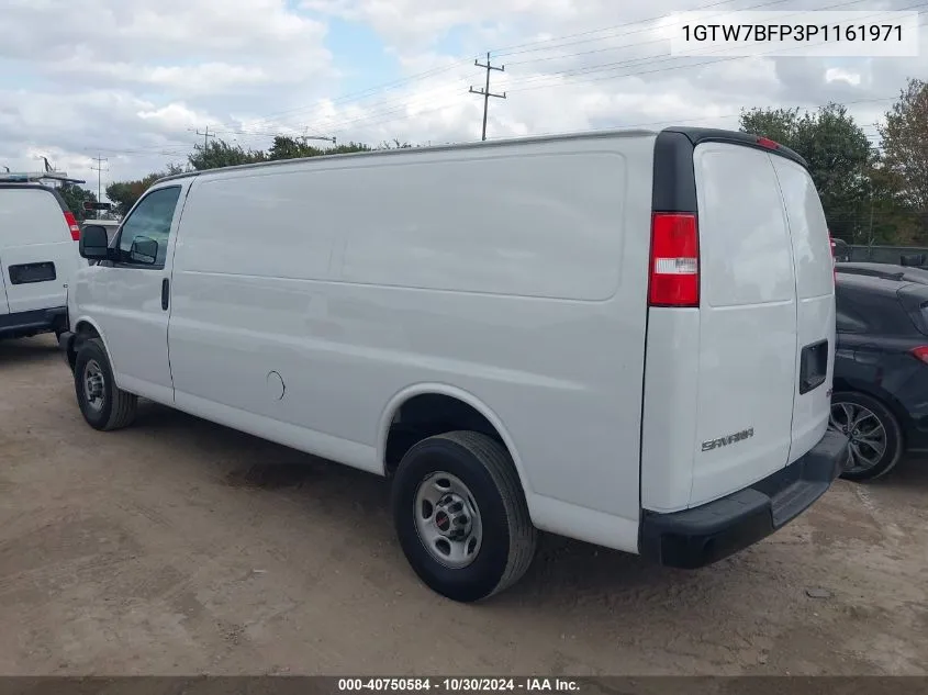 1GTW7BFP3P1161971 2023 GMC Savana Cargo Rwd 2500 Extended Wheelbase Work Van