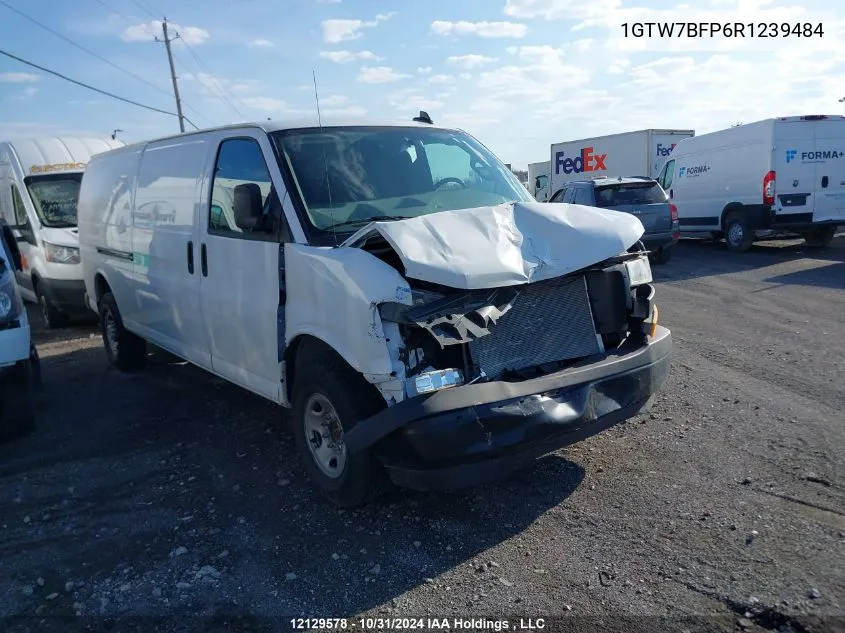 2024 GMC Savana Cargo Van VIN: 1GTW7BFP6R1239484 Lot: 12129578