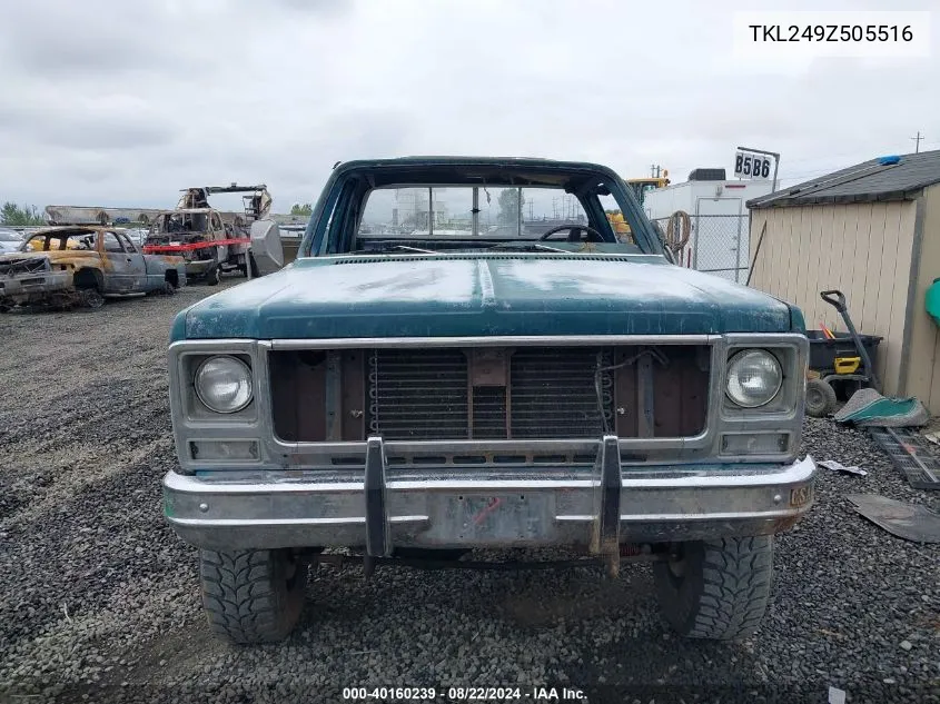 1979 GMC Sierra 2500Hd Classic VIN: TKL249Z505516 Lot: 40160239