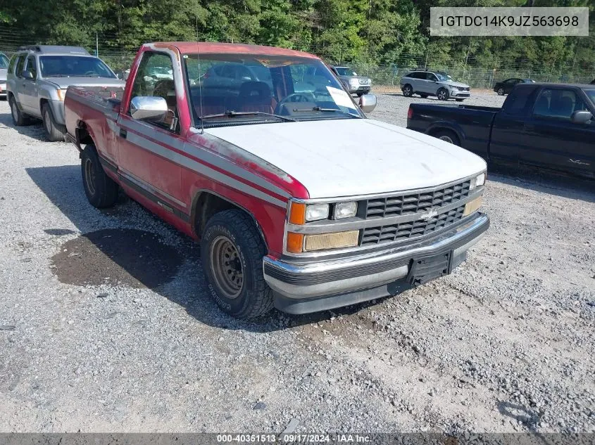 1988 GMC Gmt-400 C1500 VIN: 1GTDC14K9JZ563698 Lot: 40351513