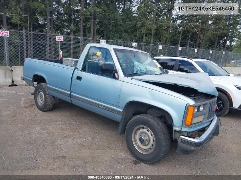 1GTFK24K6KE546450 1989 GMC Sierra K2500