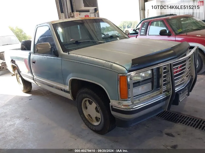 1990 GMC Sierra C1500 VIN: 1GTDC14K6LE515215 Lot: 40279410