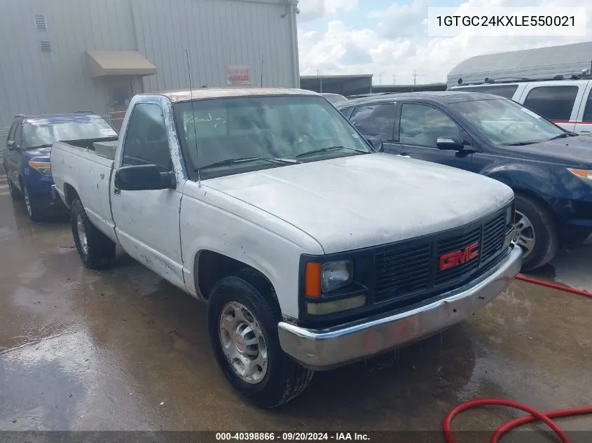 1GTGC24KXLE550021 1990 GMC Sierra C2500