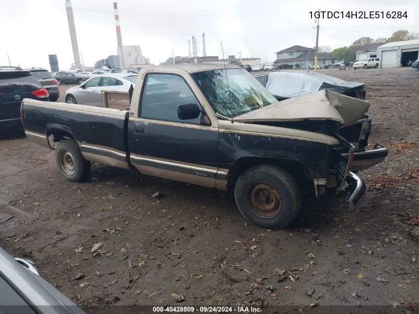 1990 GMC Sierra C1500 VIN: 1GTDC14H2LE516284 Lot: 40428509