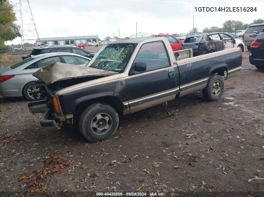 1990 GMC Sierra C1500 VIN: 1GTDC14H2LE516284 Lot: 40428509