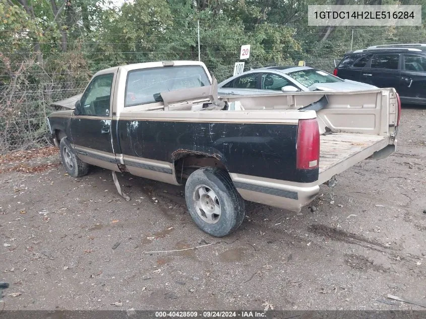 1990 GMC Sierra C1500 VIN: 1GTDC14H2LE516284 Lot: 40428509