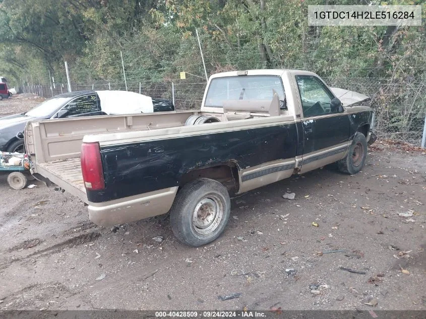 1990 GMC Sierra C1500 VIN: 1GTDC14H2LE516284 Lot: 40428509