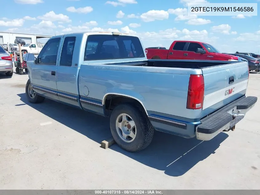 1991 GMC Sierra C1500 VIN: 2GTEC19K9M1546586 Lot: 40107315