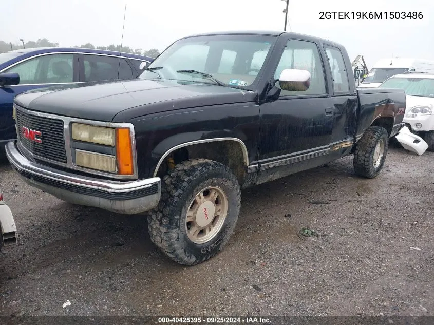 1991 GMC Sierra K1500 VIN: 2GTEK19K6M1503486 Lot: 40425395