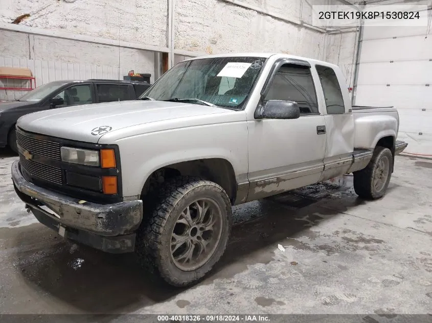 1993 GMC Sierra K1500 VIN: 2GTEK19K8P1530824 Lot: 40318326