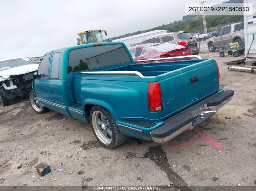 2GTEC19K2P1540553 1993 GMC Sierra C1500