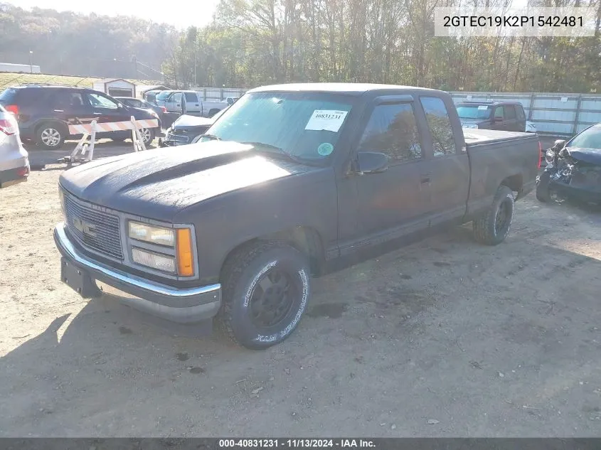 2GTEC19K2P1542481 1993 GMC Sierra C1500