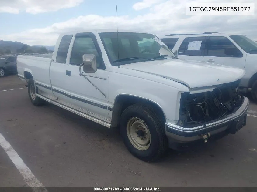 1994 GMC Sierra C2500 VIN: 1GTGC29N5RE551072 Lot: 39071789