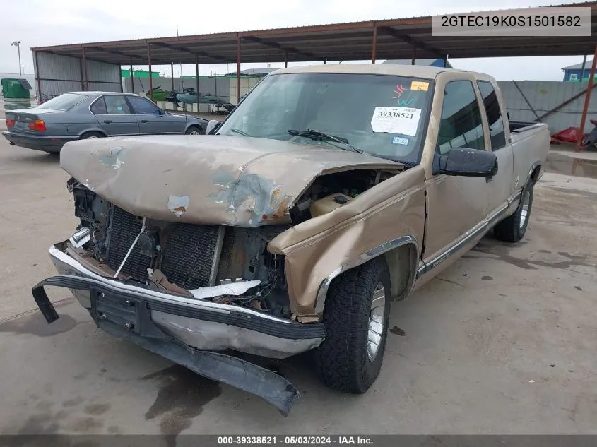 2GTEC19K0S1501582 1995 GMC Sierra C1500