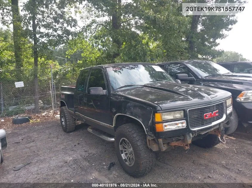 2GTEK19K7S1557747 1995 GMC Sierra K1500