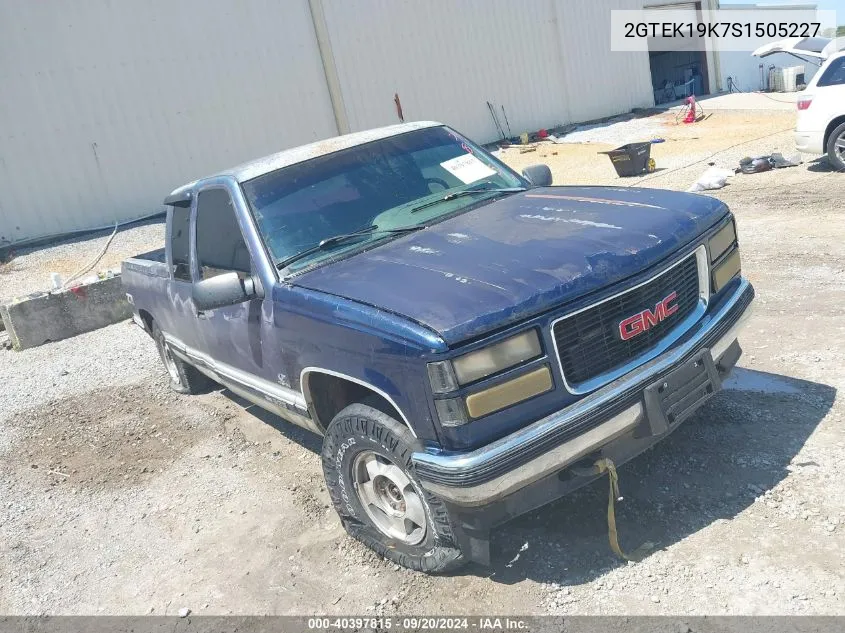 2GTEK19K7S1505227 1995 GMC Sierra K1500