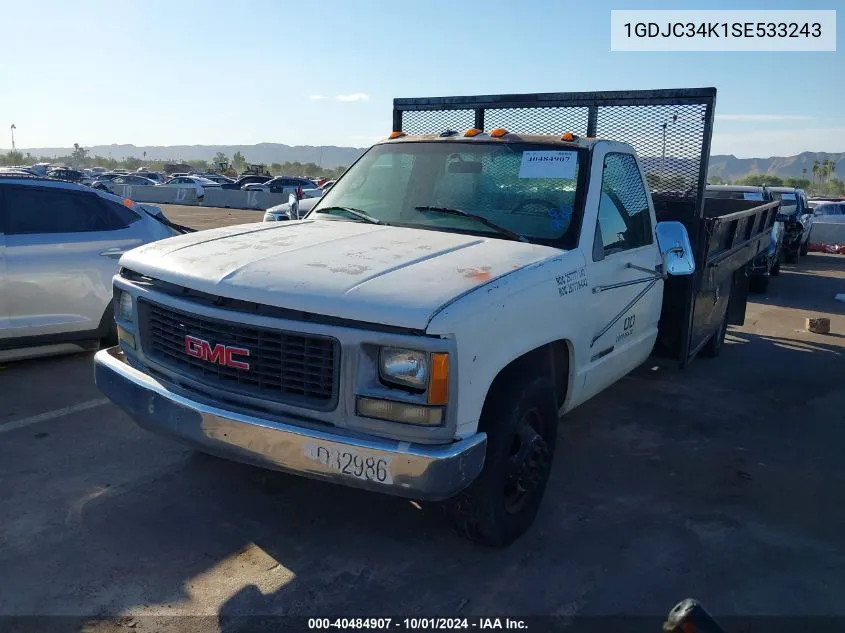 1GDJC34K1SE533243 1995 GMC Sierra C3500