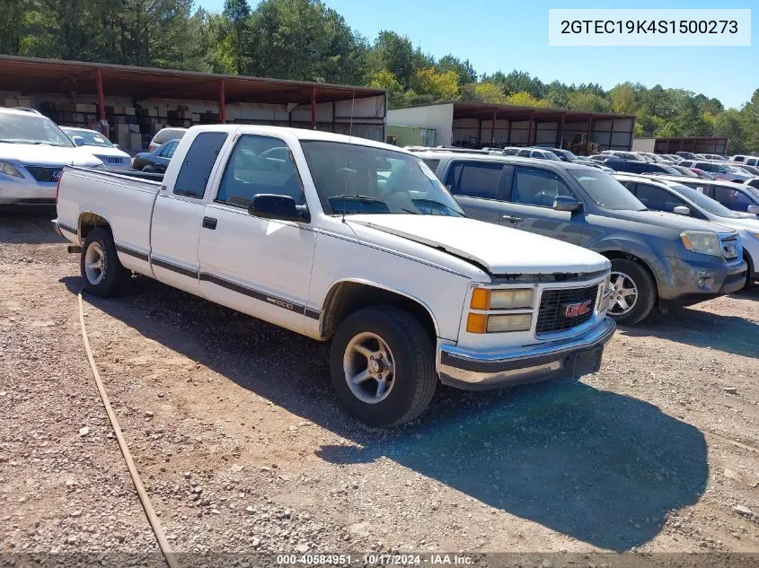 1995 GMC Sierra C1500 VIN: 2GTEC19K4S1500273 Lot: 40584951