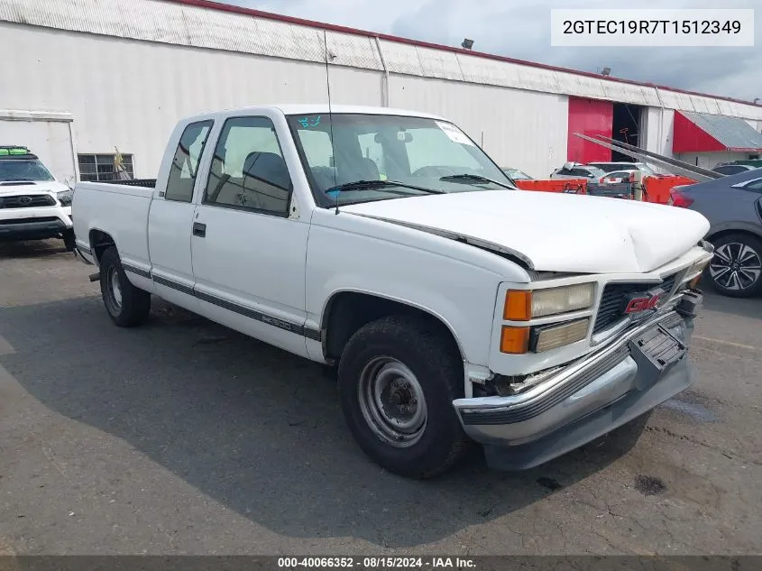 1996 GMC Sierra C1500 VIN: 2GTEC19R7T1512349 Lot: 40066352