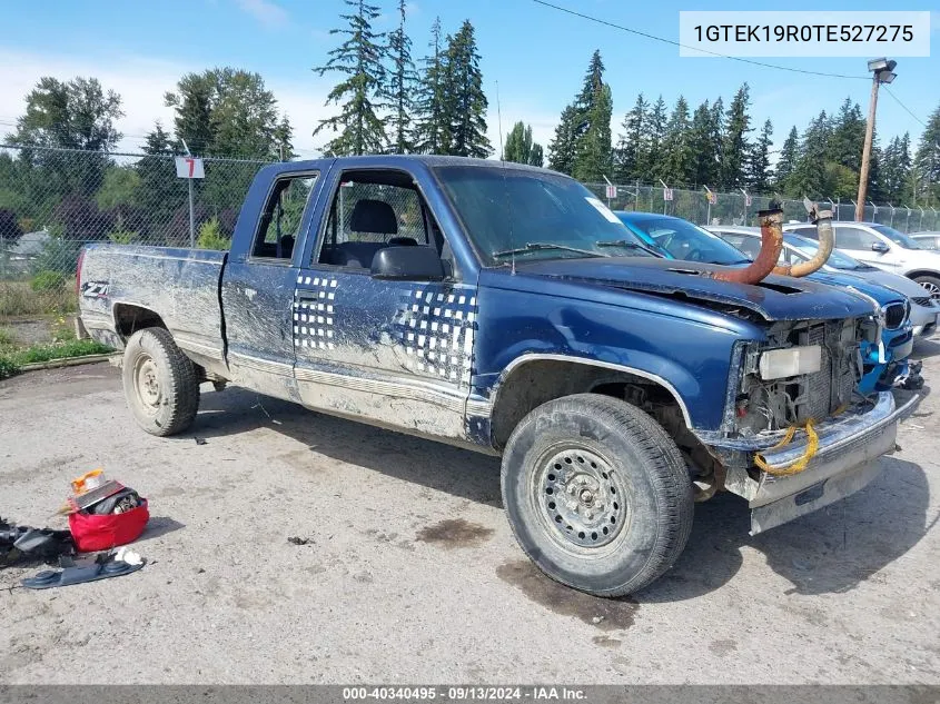 1996 GMC Sierra K1500 VIN: 1GTEK19R0TE527275 Lot: 40340495