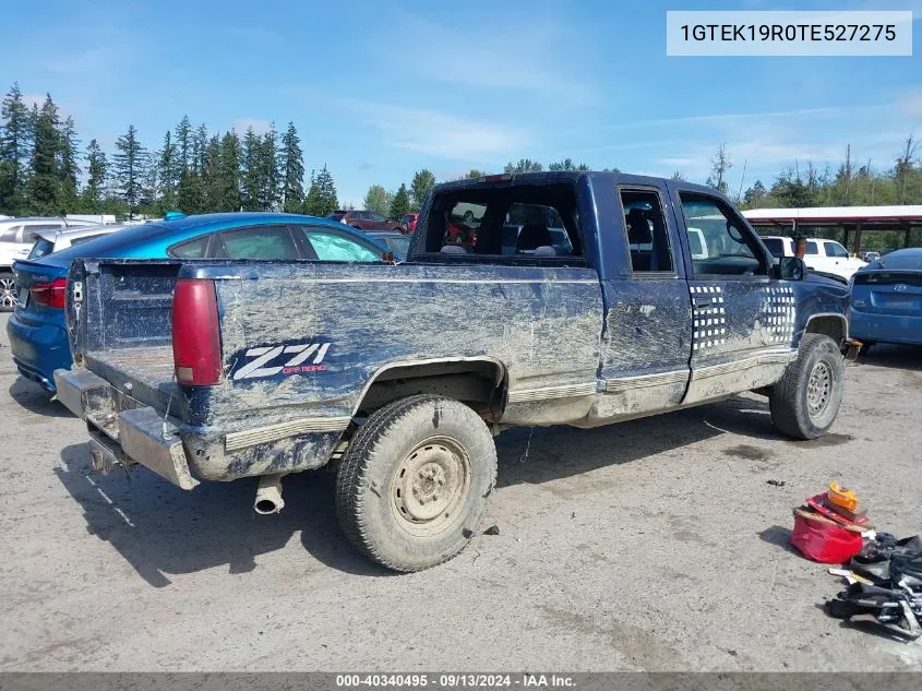 1996 GMC Sierra K1500 VIN: 1GTEK19R0TE527275 Lot: 40340495