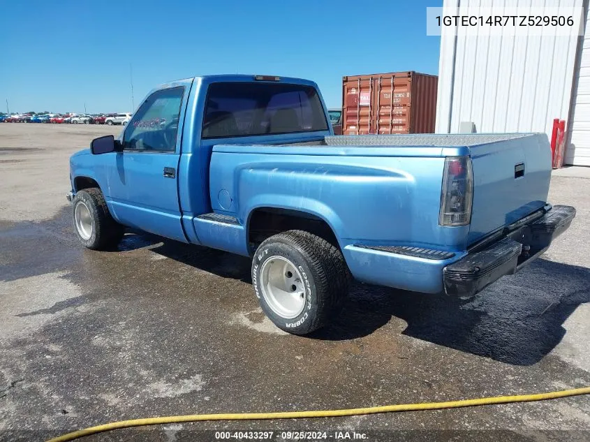 1996 GMC Sierra C1500 VIN: 1GTEC14R7TZ529506 Lot: 40433297