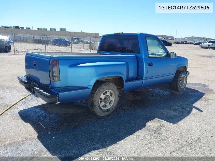 1996 GMC Sierra C1500 VIN: 1GTEC14R7TZ529506 Lot: 40433297