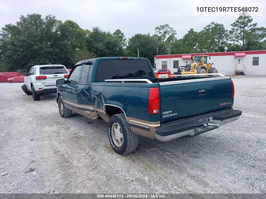 1996 GMC Sierra C1500 VIN: 1GTEC19R7TE548072 Lot: 40446313