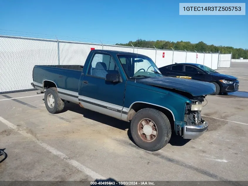 1996 GMC Sierra C1500 VIN: 1GTEC14R3TZ505753 Lot: 40499443