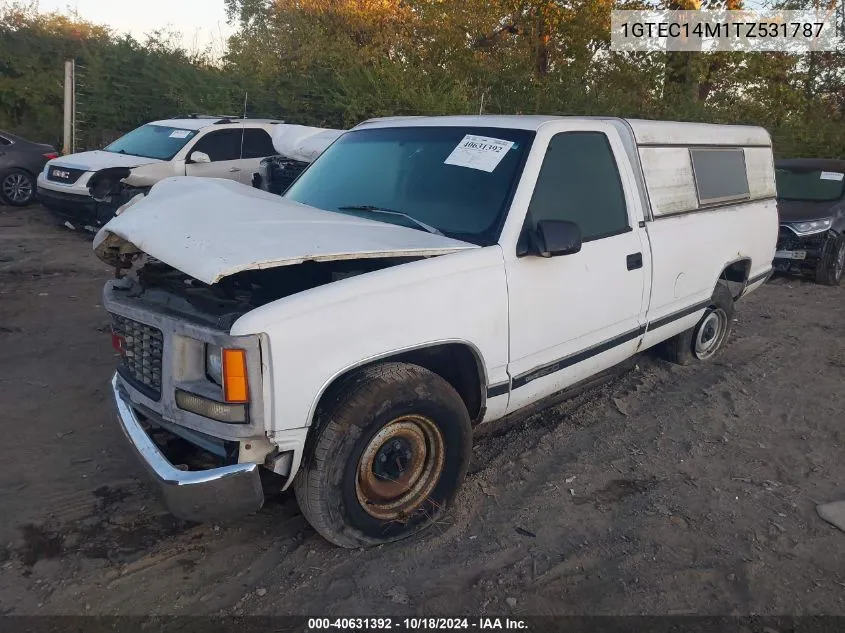 1996 GMC Sierra C1500 VIN: 1GTEC14M1TZ531787 Lot: 40631392