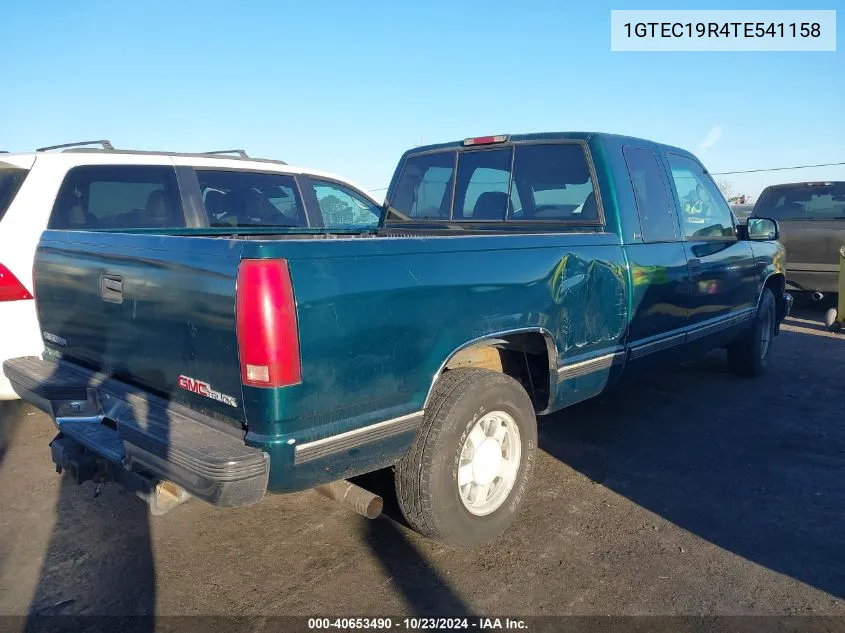 1996 GMC Sierra C1500 VIN: 1GTEC19R4TE541158 Lot: 40653490