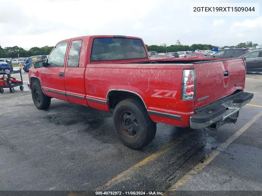 1996 GMC Sierra K1500 VIN: 2GTEK19RXT1509044 Lot: 40792972