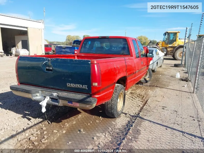 1996 GMC Sierra C1500 VIN: 2GTEC19R9T1547605 Lot: 40828591